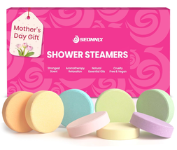 Mothers Day Gifts for Mom, Wife, Shower Steamers Aromatherapy, 8 Pack Shower Bom - £16.94 GBP