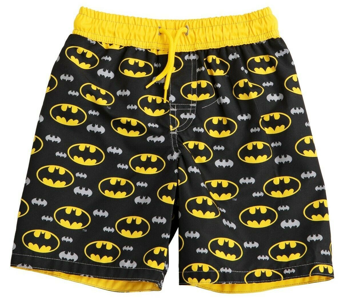 BATMAN DC COMICS UPF-50+ Bathing Suit Swim Trunks NWT Boys Sizes 4, 5-6 or 7 $25 - $14.99