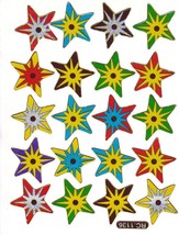 Star Stars Kindergarten Sticker Decal Size 13x10cm/5x4inch Glitter Metal... - £2.76 GBP