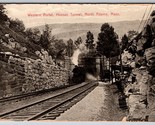 Hoosac Tunnel Western Portal Treno Ferrovia North Adams Ma Udb Cartolina... - $9.05