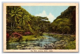 Bog Walk Saint Catherine Parish Jamaica BWI UNP Linen Postcard B19 - £3.10 GBP