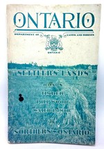 1930 Ontario Canada Dipartimento Di Terre E Foreste Settlers&#39; Lands Cata... - £44.61 GBP