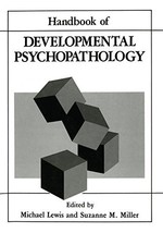 Handbook of Developmental Psychopathology [Hardcover] Suzanne M. Miller - $16.55