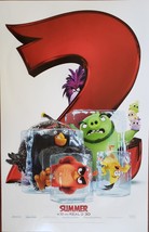 Angry Birds 2 11x 17 Promo Movie Poster double sided, new - £4.01 GBP