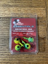 Berkley Essentials Round Ball Jig Size 3/0 Yellow Green - $22.65
