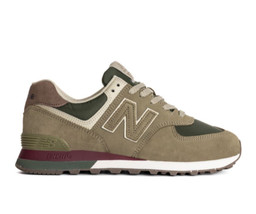 New Balance 574 Unisex Casual Shoes Running Sports Sneakers [D] Brown U574UBB - £110.10 GBP