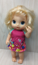 Baby Alive Potty Dance Doll ONLY blonde hair pink dress - £13.15 GBP