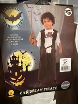 Kids Pirate Costume Size Small 4-6 Age 3-4 Years Halloween Dress Up - £3.68 GBP