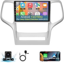[2+64G] Android Car Radio For Jeep Grand Cherokee 2008-2013 - Wireless Carplay A - £247.64 GBP