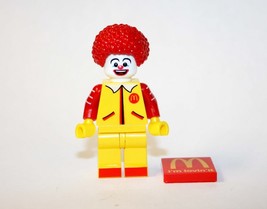 Minifigure Ronald McDonald Classic Custom Toy - £3.82 GBP