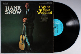 Hank Snow - I Went to Your Wedding (1969) Vinyl LP •PLAY-GRADED•  - £7.75 GBP