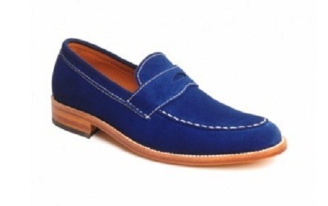 NEW Men Suede Royal blue casual shoes, Mens suede leather shoes, Mens shoes