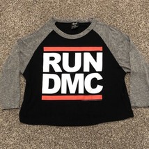 Run-DMC Bravado Retro Women&#39;s Croptop Large Three Quarter Length Shirt R... - £8.24 GBP