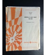 Vintage 1972 General Electric Dental X-Ray Unit Manual - GE-100 ORIGINAL - $67.10 CAD
