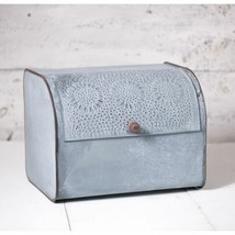 Bread Box in Distressed Weathered Zinc - £74.75 GBP
