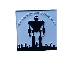 The Iron Giant “you Are Who You Choose To Be” Metal Enamel Pin - New! Movie Pin - £4.51 GBP