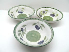 Tabletops Unlimited Olive Garden 3 Cereal Bowls And 2 Salad Plates - $15.00