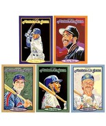Donruss Masters Of The Game Baseball Lot Of 5 OS Trade Cards 1993 Postca... - $570.99 MXN