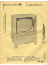 1958 WELLS-GARDNER Tv TELEVISION SERVICE MANUAL Photofact 321N74-A-3768 ... - £10.04 GBP