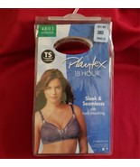 Playtex 18 Hour Bra Wirefree 38D Soft Cup Back Smoothing Dark Solid Smoo... - £10.44 GBP