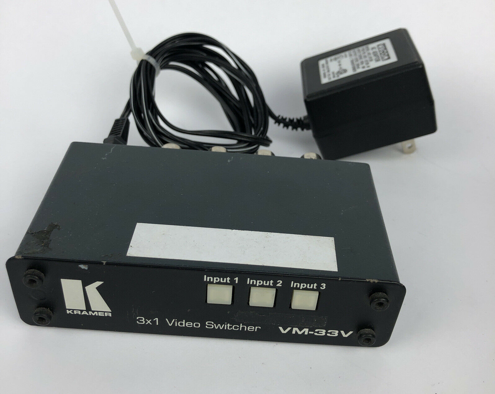 Kramer VM-33V Video Distributor 3 x 1 Video Switcher 12 VDC * Fast Free Shipping - $24.99