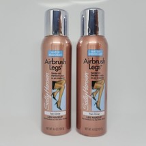 2 Bottles of Sally Hansen Airbrush Legs TAN Glow 4.4 oz Spray On Leg Makeup - $33.66