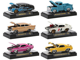 Ground Pounders 6 Cars Set Release 21 IN DISPLAY CASES 1/64 Diecast Cars M2 Mach - £52.95 GBP