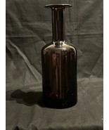 Vintage brown Holmegaard design Vase - £88.53 GBP