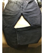 Levi&#39;s 501 Men&#39;s Original Straight Leg Jeans Button Fly Black 501 40/30 - $27.72