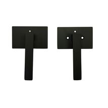 Emtek 5212DTRHUS19 Dumont Privacy Lever Handle Right Handed - Flat Black... - $46.90