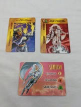 Lot Of (3) Marvel Overpower Storm Trading Cards - £18.67 GBP