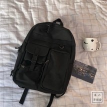 Korean Version of Ox Student Schoolbag Female Casual Multifunctional Backpack Ha - £106.85 GBP