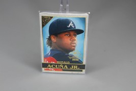 2020 Topps Gallery Atlanta Braves Acuna Jr. Baseball Card #GP-2 Card Day 2020 - £0.97 GBP