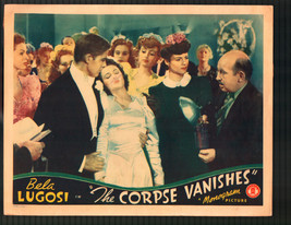 Corpse Vanishes 11&quot;x14&quot; Lobby Card Elizabeth Russell Luana Walters Horror - £54.40 GBP