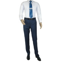Men's Suit by Giorgio Cosani Textured Wool/Cashmere Blend 901-19 Blue 52 Long image 5