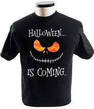 Halloween Is Coming Jack Skellington Funny Halloween Shirts - £13.66 GBP+