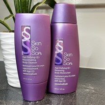 2008 Avon Skin So Soft Renew &amp; Refresh Age Defying Body Cleanser &amp; Moist... - $19.99