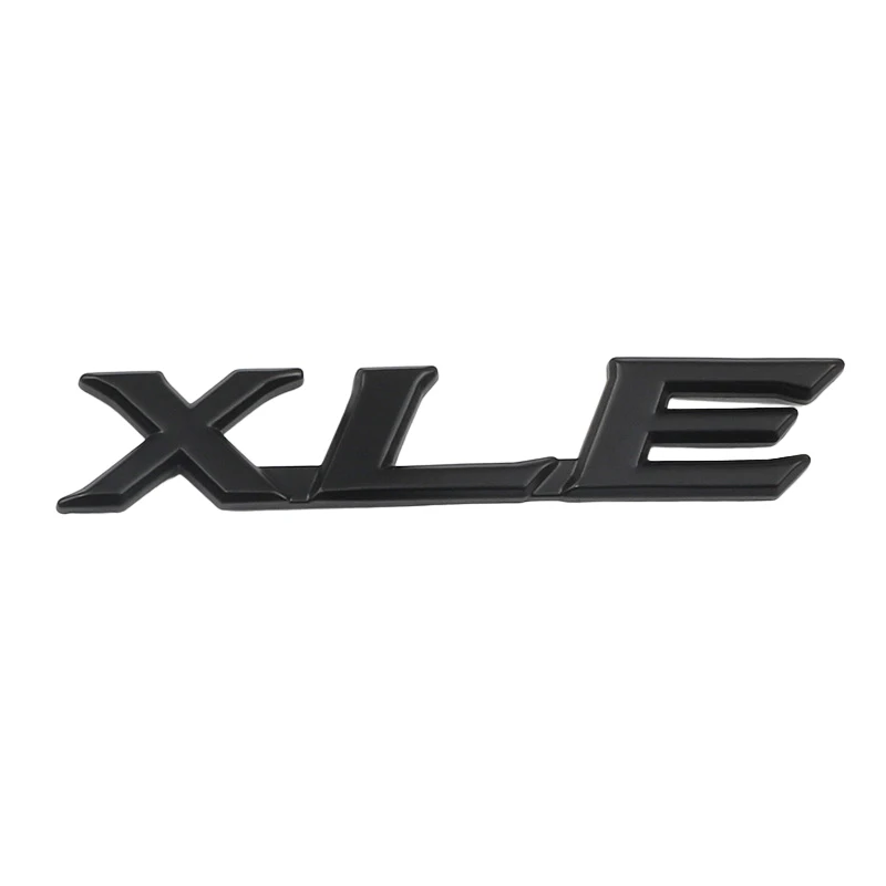 Car LE XLE XLS Trunk Boot Fender Logo Emblem Badge Decals Sticker For To... - £16.51 GBP