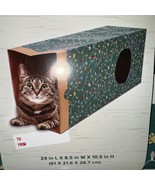 Merry Bright Peekaboo Kraft Paper Bag Cat House Tunnel Cat Cave Toy Indo... - $11.46 CAD