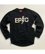 Gap Kids ED Girl Epic Black Sparkle Long Sleeve Wool Blend Sweater Shirt... - $8.87