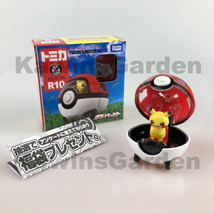 Takara Tomy Tomica Ride On R10 Pokemon Pikachu &amp; Monster Ball Car Model Toy - £15.65 GBP