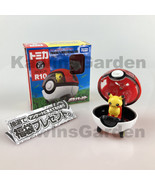 Takara Tomy Tomica Ride On R10 Pokemon Pikachu &amp; Monster Ball Car Model Toy - $381.30 MXN