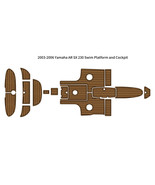 2003-2006 Yamaha AR SX 230 Swim Platform Cockpit Boat EVA Foam Teak Floo... - $1,259.63 CAD