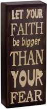 Rustic Box Sign Decor with Saying Wood Plaque Hanging Wall Art Sign 10x4... - $12.19