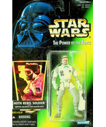 Kenner Star Wars Hoth Rebel Soldier w/Backpack &amp; Blaster Rifle - Factory... - £6.37 GBP