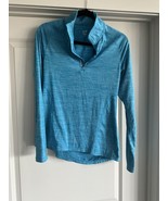 Champion Duo Dry Shirt, Women&#39;s Size Extra Small, Teal,Activewear, 1/4 Z... - $19.31 CAD