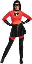 Disguise Women&#39;s Mrs. Incredible Skirted Deluxe Adult Costume, red, M (8-10) - £120.09 GBP