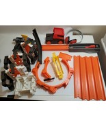 Lot 25+ Hot Wheels Track Builder F Trick Connectors Loop Launcher Mega H... - $360.76 MXN
