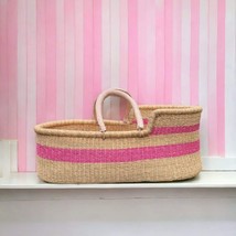 Baby bassinet Handmade Woven Moses Basket Newborn,Moses basket Handmade ... - £131.58 GBP