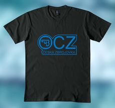 CZ USA Shooting Team CZCezka ZBROJOVKA T-Shirt black or white S-5XL - $20.99+